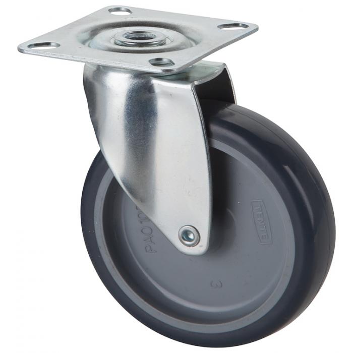Swivel castor ---- Fixed Castor